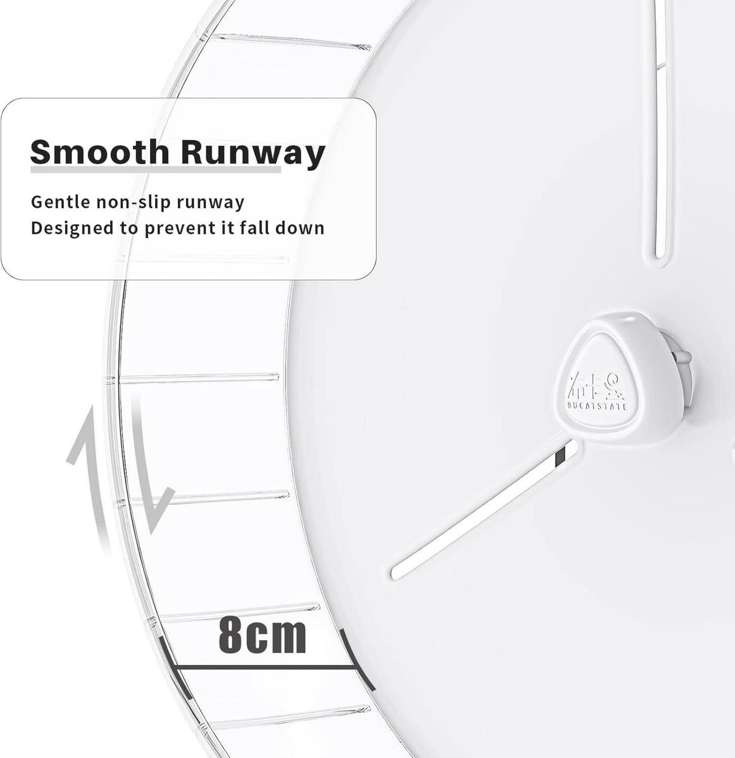 Leises 17 cm Hamsterrad für Haustiere