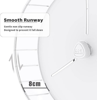 Leises 17 cm Hamsterrad für Haustiere