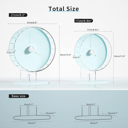 Leises 17cm Hamster Laufrad für Syrische