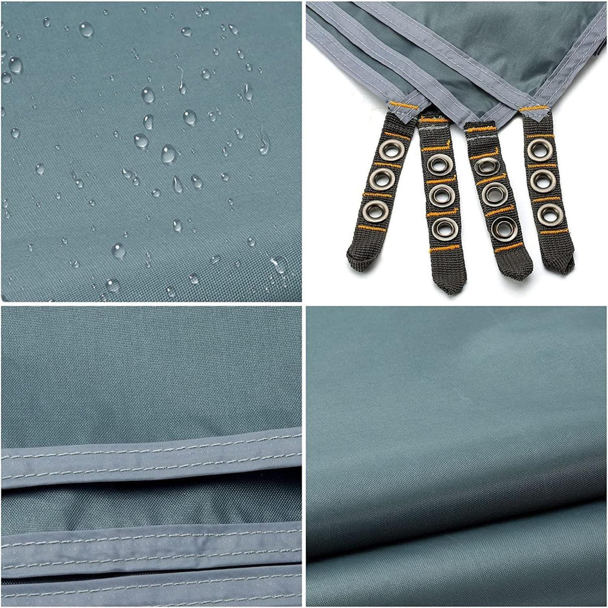 Zeltplane wasserdichte Camping Tarp 210D Oxford Tuch Zeltunterlage 1-4