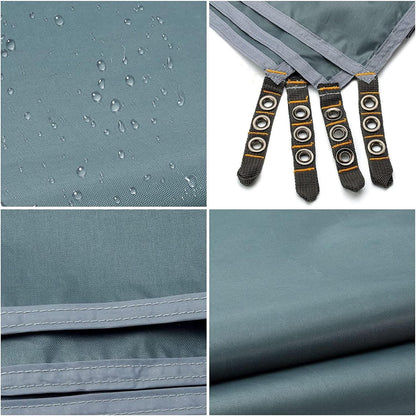 Zeltplane wasserdichte Camping Tarp 210D Oxford Tuch Zeltunterlage 1-4