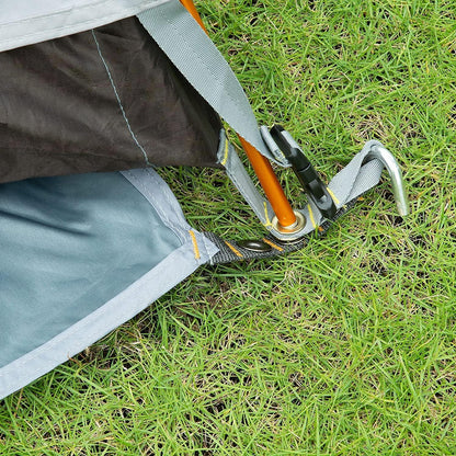 Zeltplane wasserdicht Camping Tarp Oxford Tuch Zeltunterlage 270x240cm Tragetasche