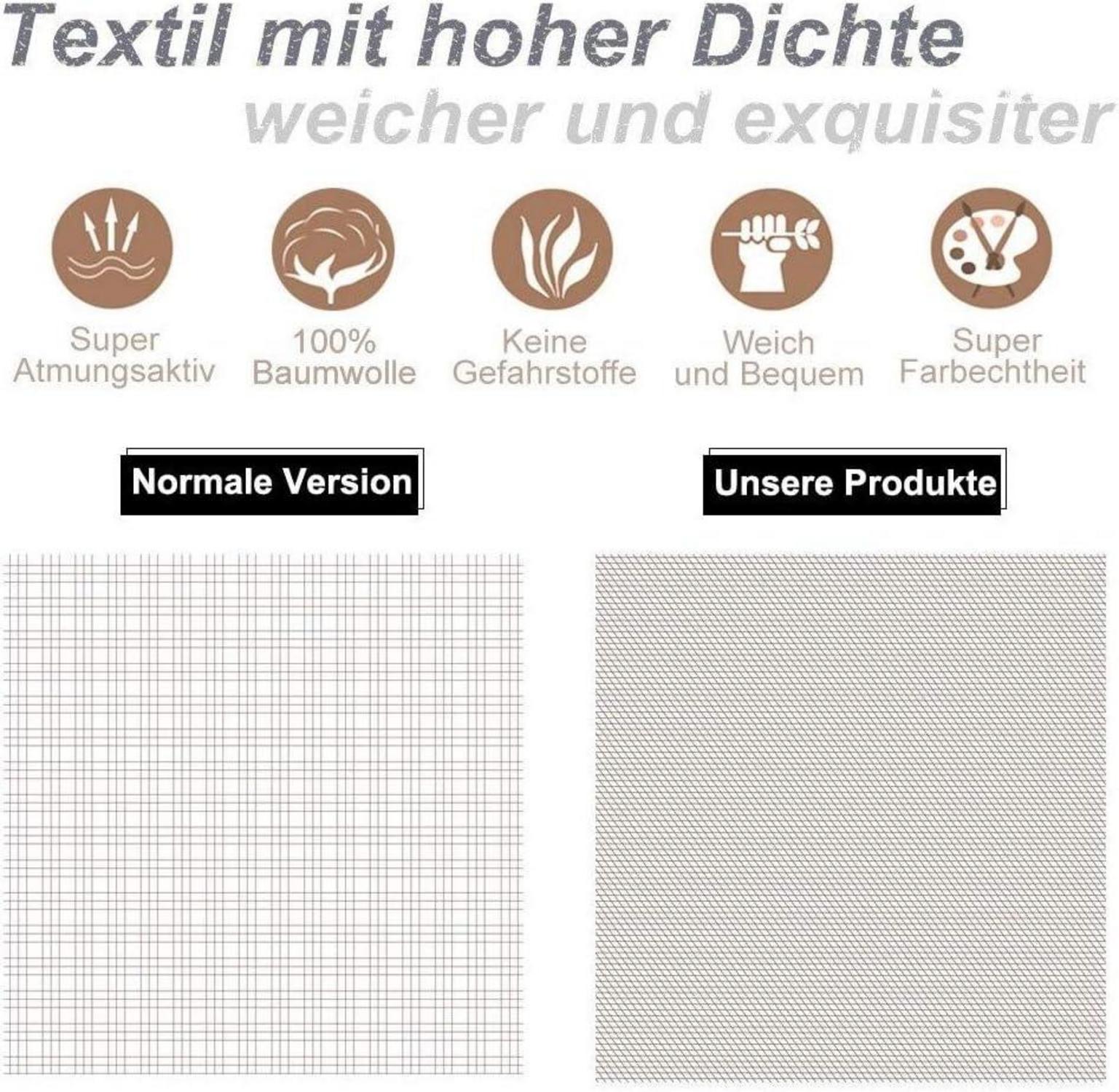 Bettwäsche Baumwolle Grau Rosa Wendebettwäsche 155x220 Sommer Winter