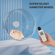 Transparentes Hamsterrad 15cm Laufrad für Kleintiere