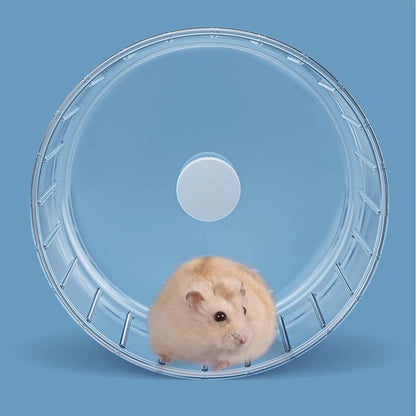 15cm Laufrad Hamster Leise Transparent für Kleintier Haustier