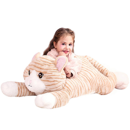 Riesen Katze Kuscheltier 78cm - Plüschtier Geschenk für Kinder