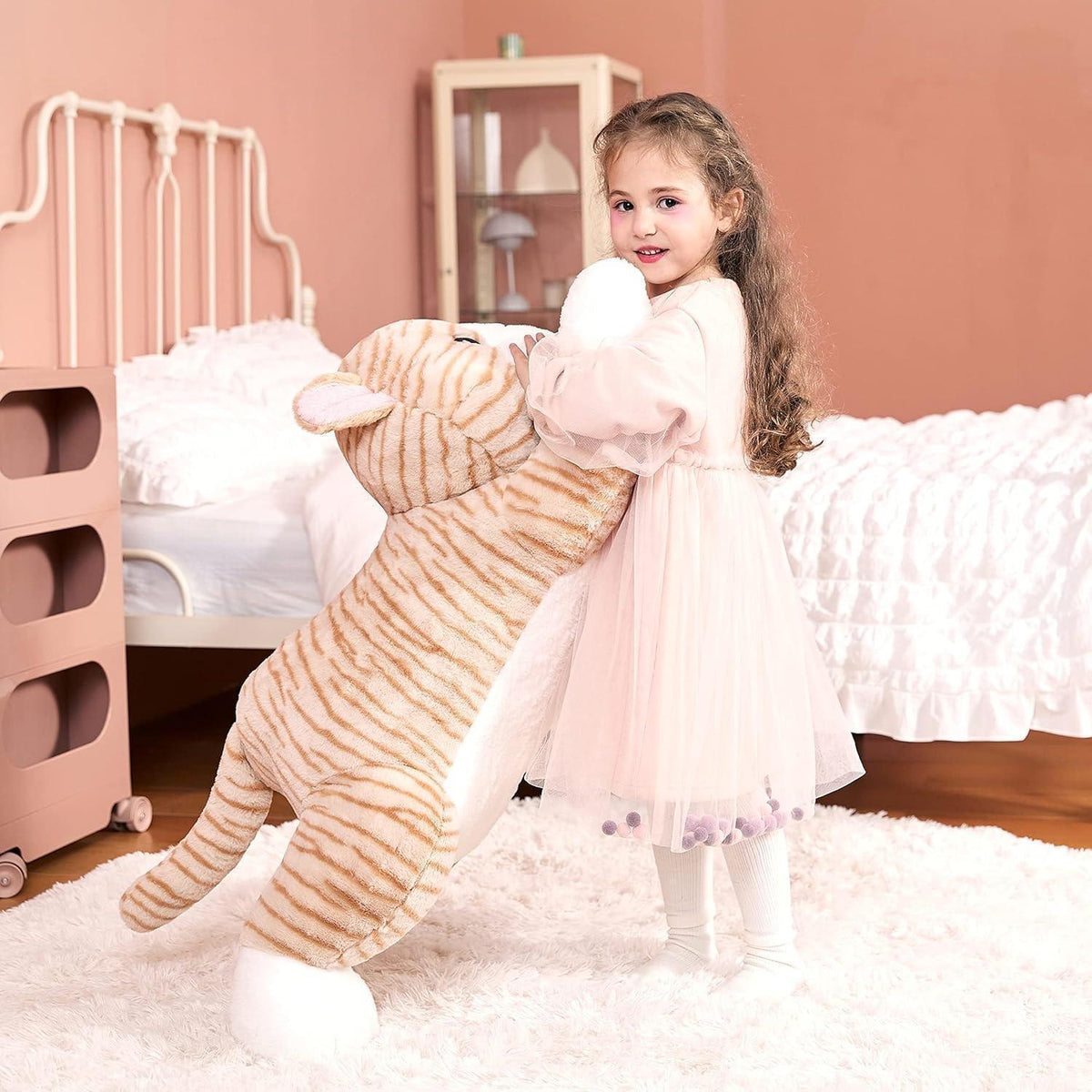 Riesen Katze Kuscheltier 78cm - Plüschtier Geschenk für Kinder