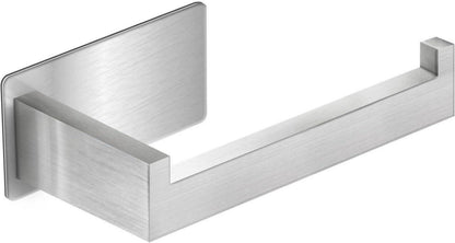 Toilettenpapierhalter selbstklebend Edelstahl Silber