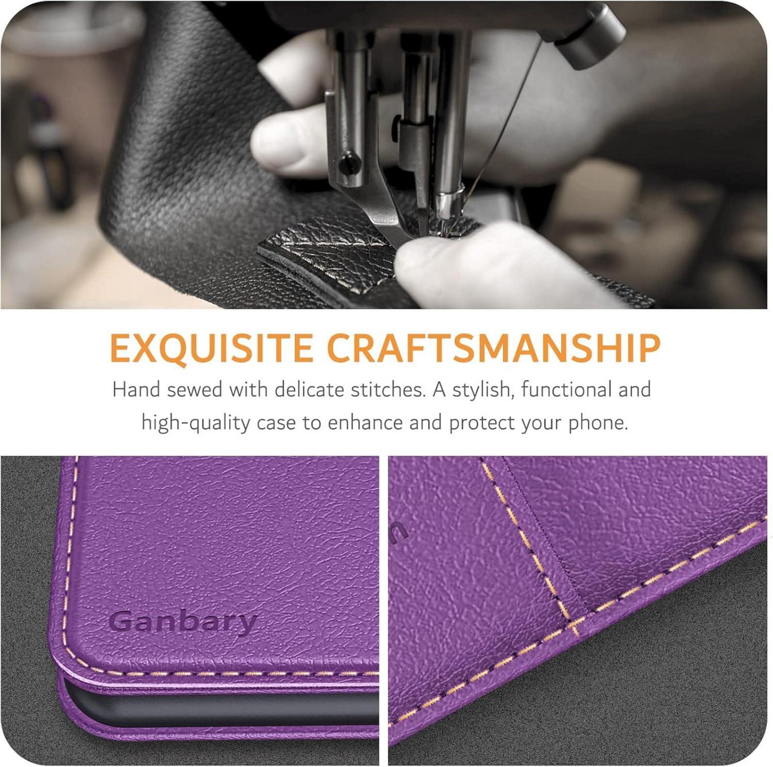 Handyhülle für Samsung Galaxy A22 5G - Premium Leder Flipcase