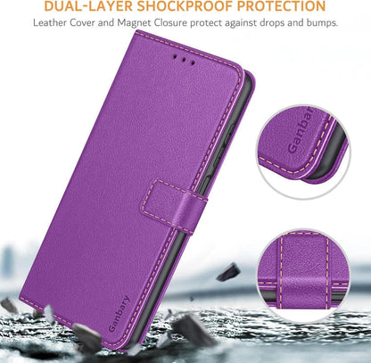 Handyhülle für Samsung Galaxy A22 5G - Premium Leder Tasche Flipcase