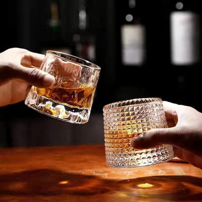 Whiskygläser Set Handgeblasen Kristall Premium Bleifrei 160ml 3-teilig