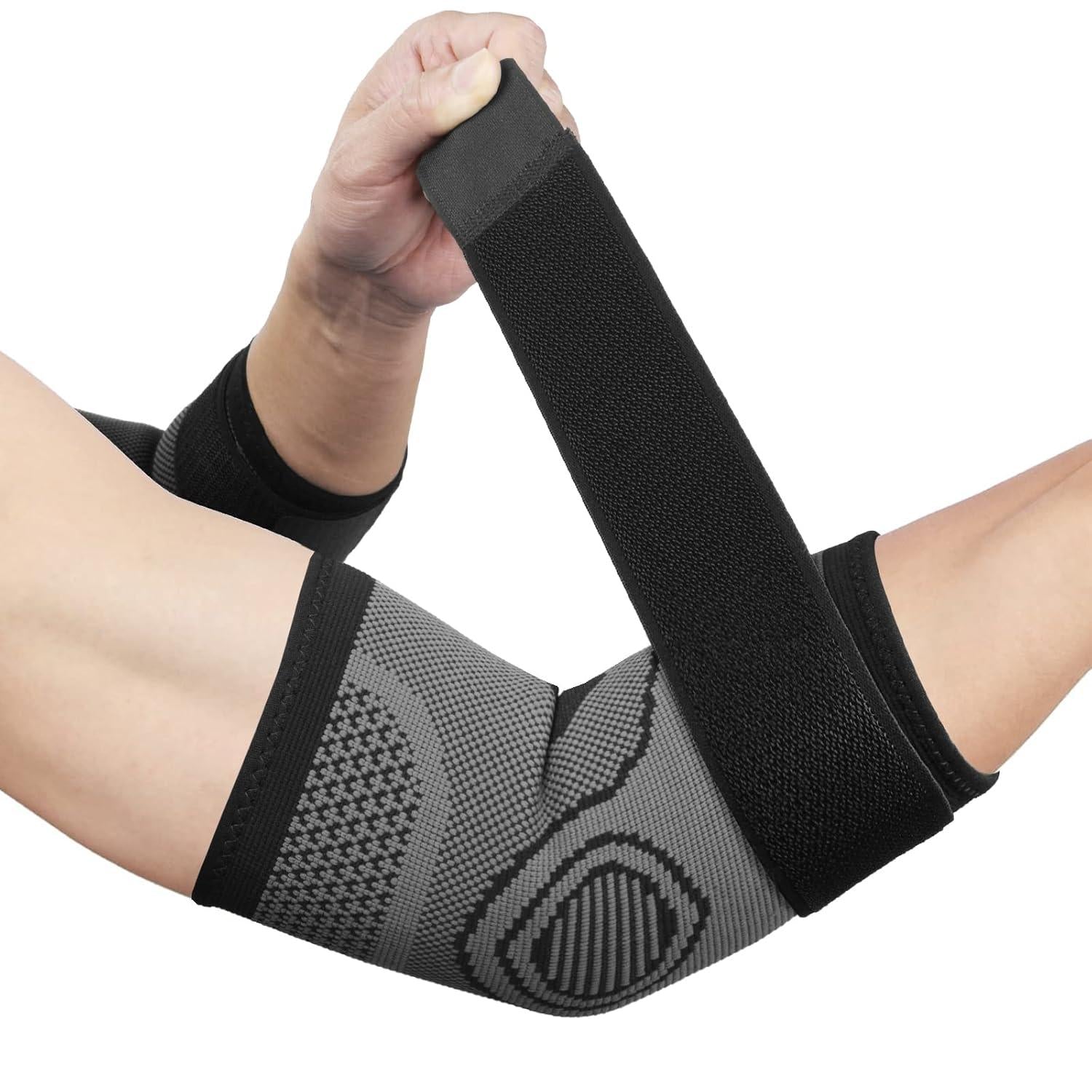 Ellenbogenbandage 2er Set Atmungsaktiv mit Klettverschluss Volleyball
