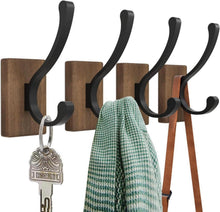Susswiff Wandhaken Holz Modern Rustikal Vintage-Design 4