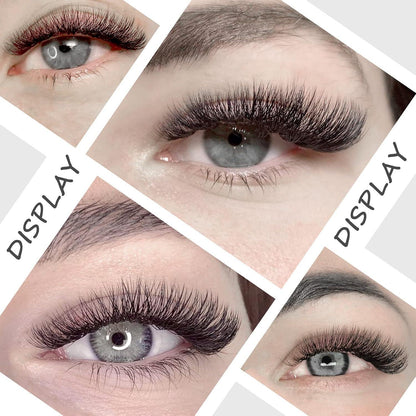 12D Volumen Wimpern Extensions Set 0,07mm Mix 9-14mm