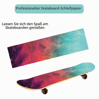 Skateboard Griptape Wasserdicht & Rutschfest 84 x 23 cm
