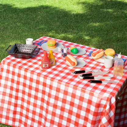Kinder BBQ Grill Spielset mit 27 Teilen und Zubehör
