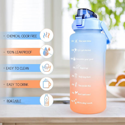 2L Trinkflasche BPA Freie Sport Wasserflasche mit