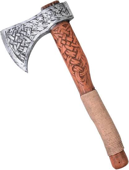 Wikingeraxt aus Schaumstoff für Halloween Kostüm 35,6 cm