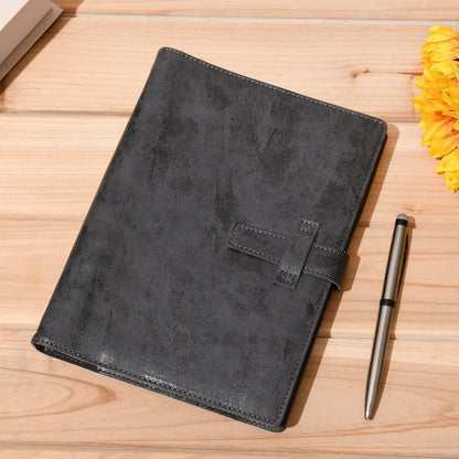 Ringbuch A5 – Notizbuch & Organizer mit Punktrasterpapier in Lederoptik