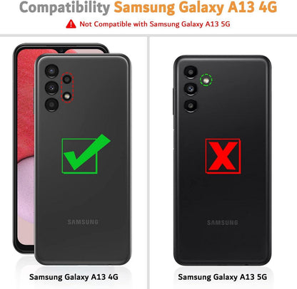 Samsung Galaxy A13 4G Handyhülle: Leder