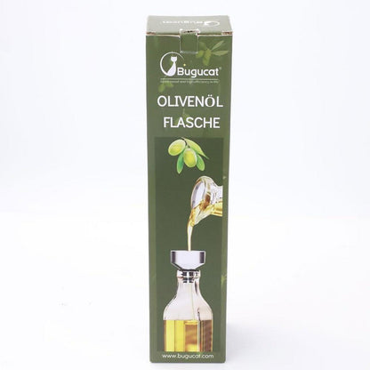 Bugucat Ölflasche 500ML Glas Essigflasche Spender Tropffrei Salat Kochen tr