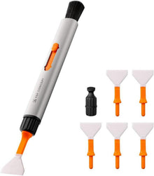 Kamera Reinigungsstift Set mit Swab, Pinsel und Carbonspitze