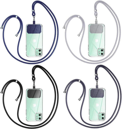 Handykette Universal zum Umhängen - für jedes Handy Schwarz/Grau/Blau