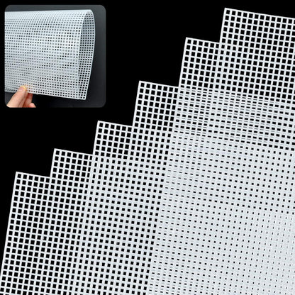 Plastic Canvas Sheets für Kunsthandwerk - 6 Stück 20 * 33 cm