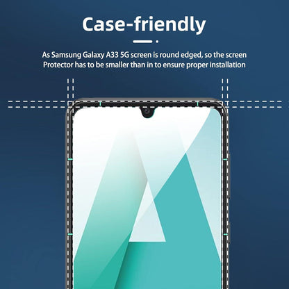 Panzer Schutz Glas Samsung Galaxy A33 5G 9H Härte Ultra-klar
