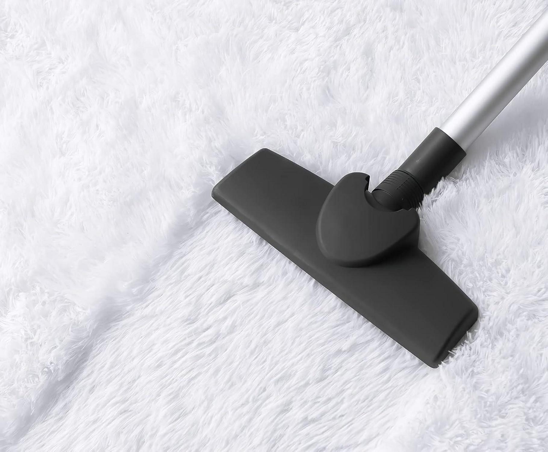 ROHATIM Hochflor Teppich Rund Super weich Shaggy Flauschig Schlafzimmer Teppich