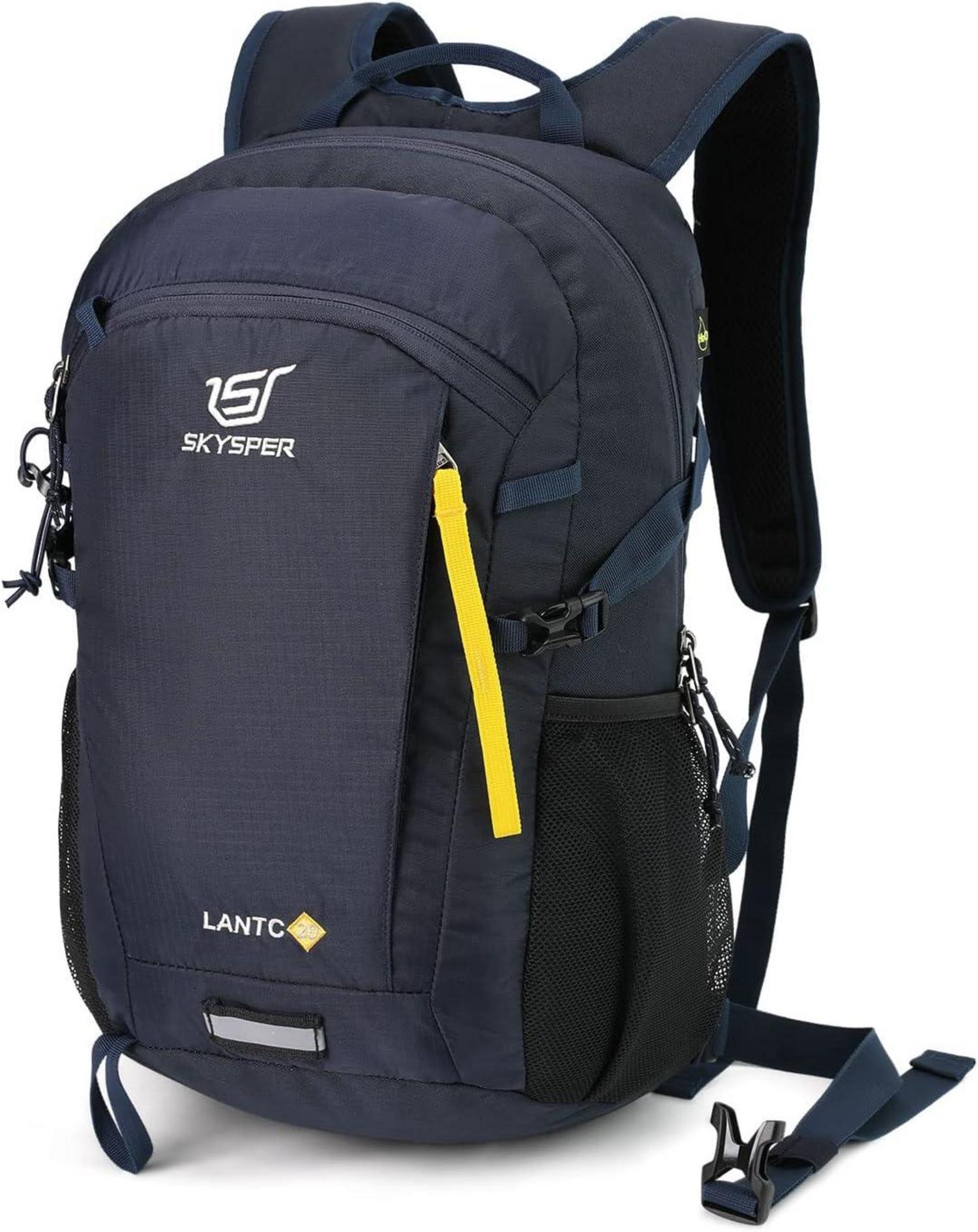 Wanderrucksack 20L mit Rückenbelüftung und großem Stauraum