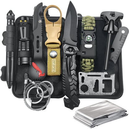 Survival Kit Geschenk für Männer Outdoor Ausrüstung Camping