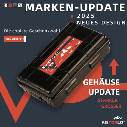 Survival Kit Geschenk für Männer Outdoor Ausrüstung Camping