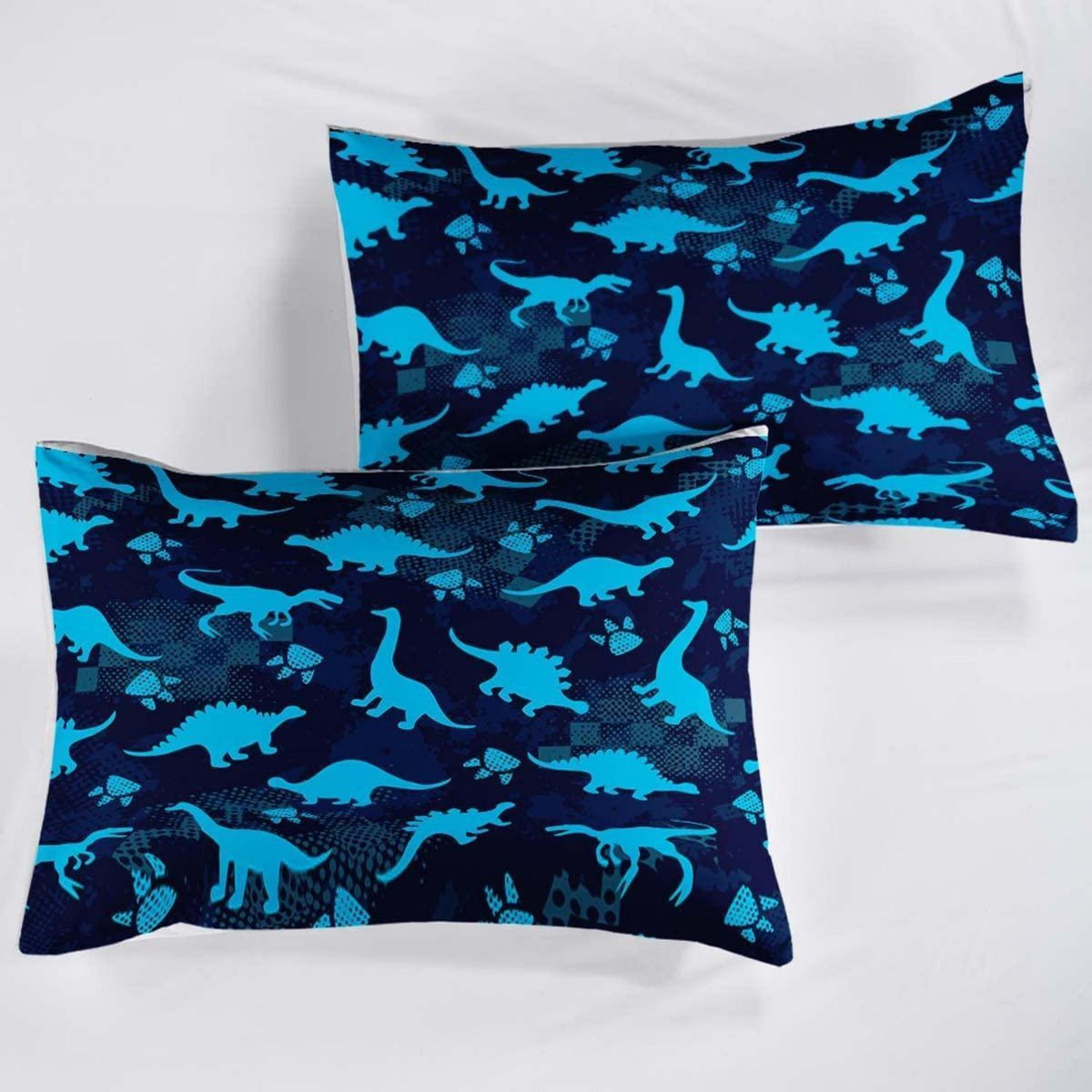 Cartoon Dino Bettwäsche Set 200x220cm – Kuschelweicher Dino-Traum für Kinder