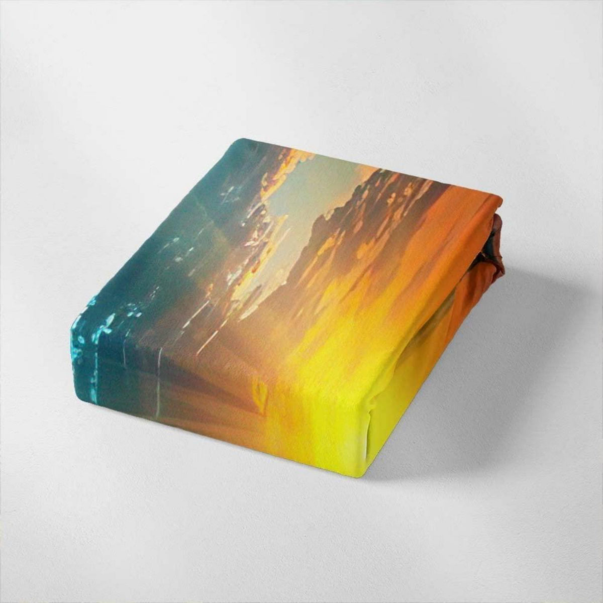 Gelbe Sonnenblumen Bettwäsche Set 200x220cm + 2 Kissenbezüge
