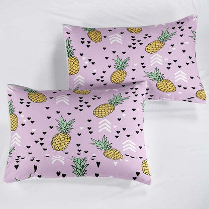 Ananas Bettwäsche Set 200x200cm - Tropisch & Ultraweich