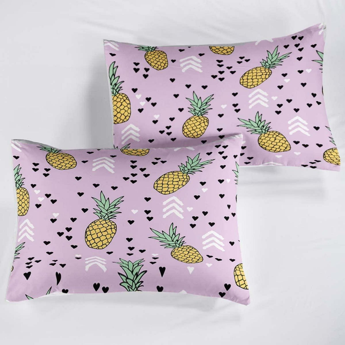 Ananas Bettwäsche Set 220x240cm - Tropisch & Ultraweich