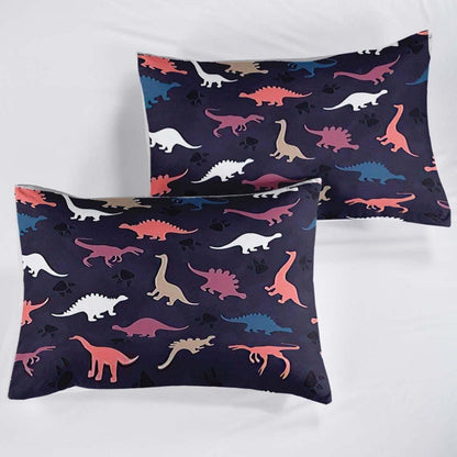 Cartoon Dino Bettwäsche Set für Kinder 155x220cm
