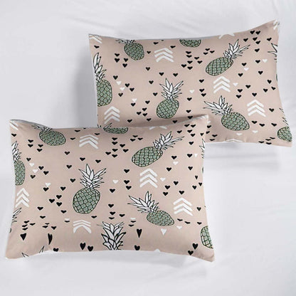 Ananas Bettwäsche Set 200x200cm – Tropical Bettwäsche für Kinder