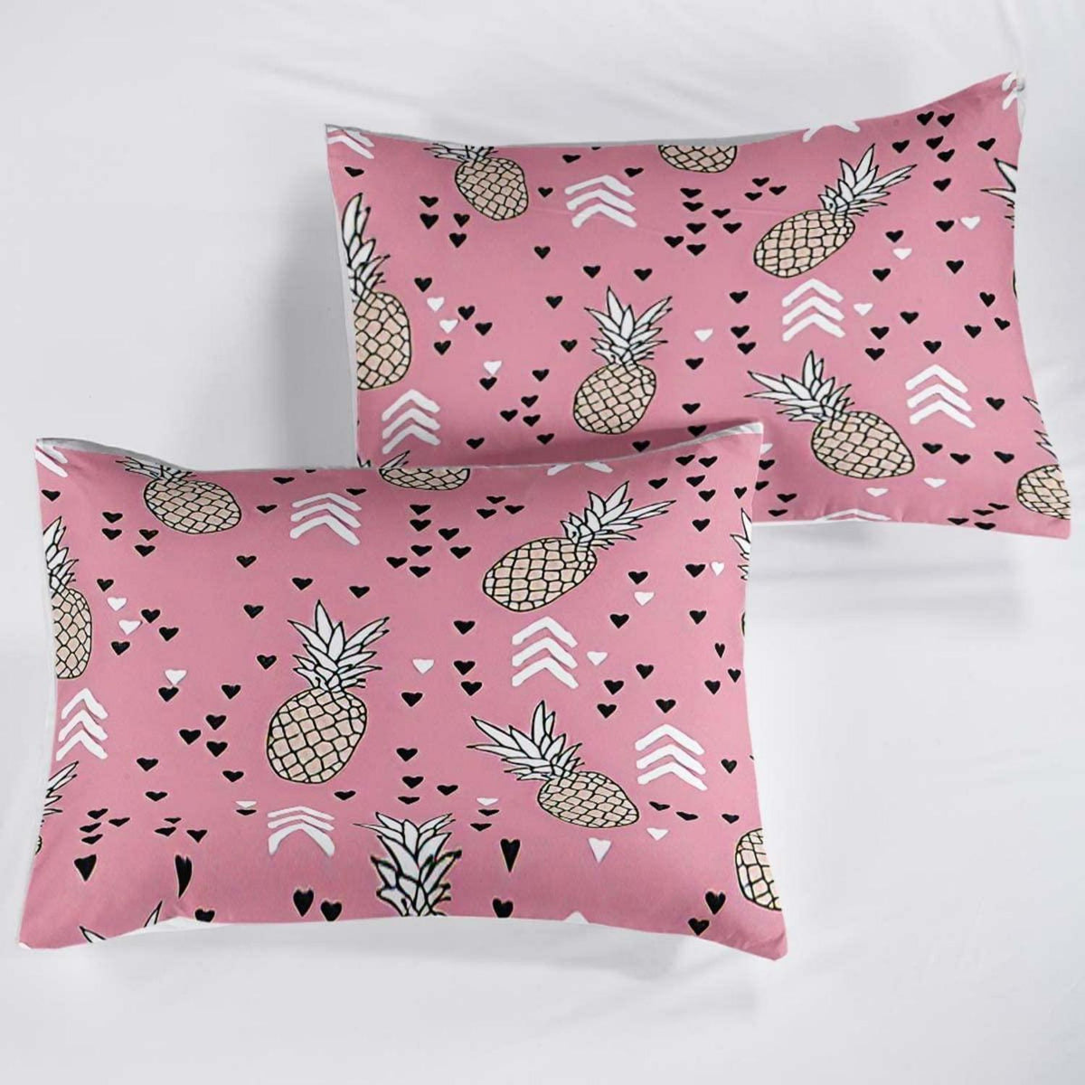 Ananas Bettwäsche Set 200x220cm - Tropisch & Ultraweich