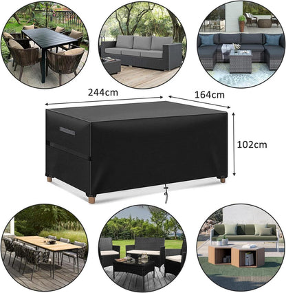 Schwerlast Abdeckplane Gartenmöbel 420D Oxford Gewebe