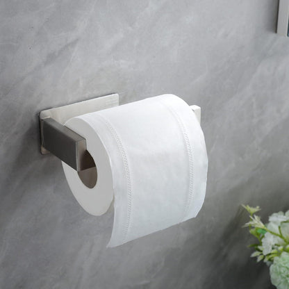 Toilettenpapierhalter ohne Bohren Edelstahl Selbstklebend