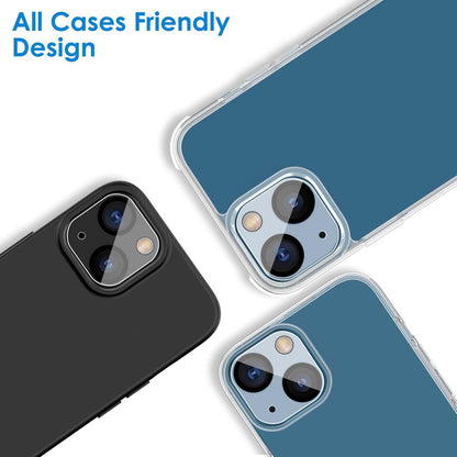Kameraschutz für iPhone 13 6,1 & mini 5,4 Zoll, 9H Glas, HD, Anti-Kratzer, 3er