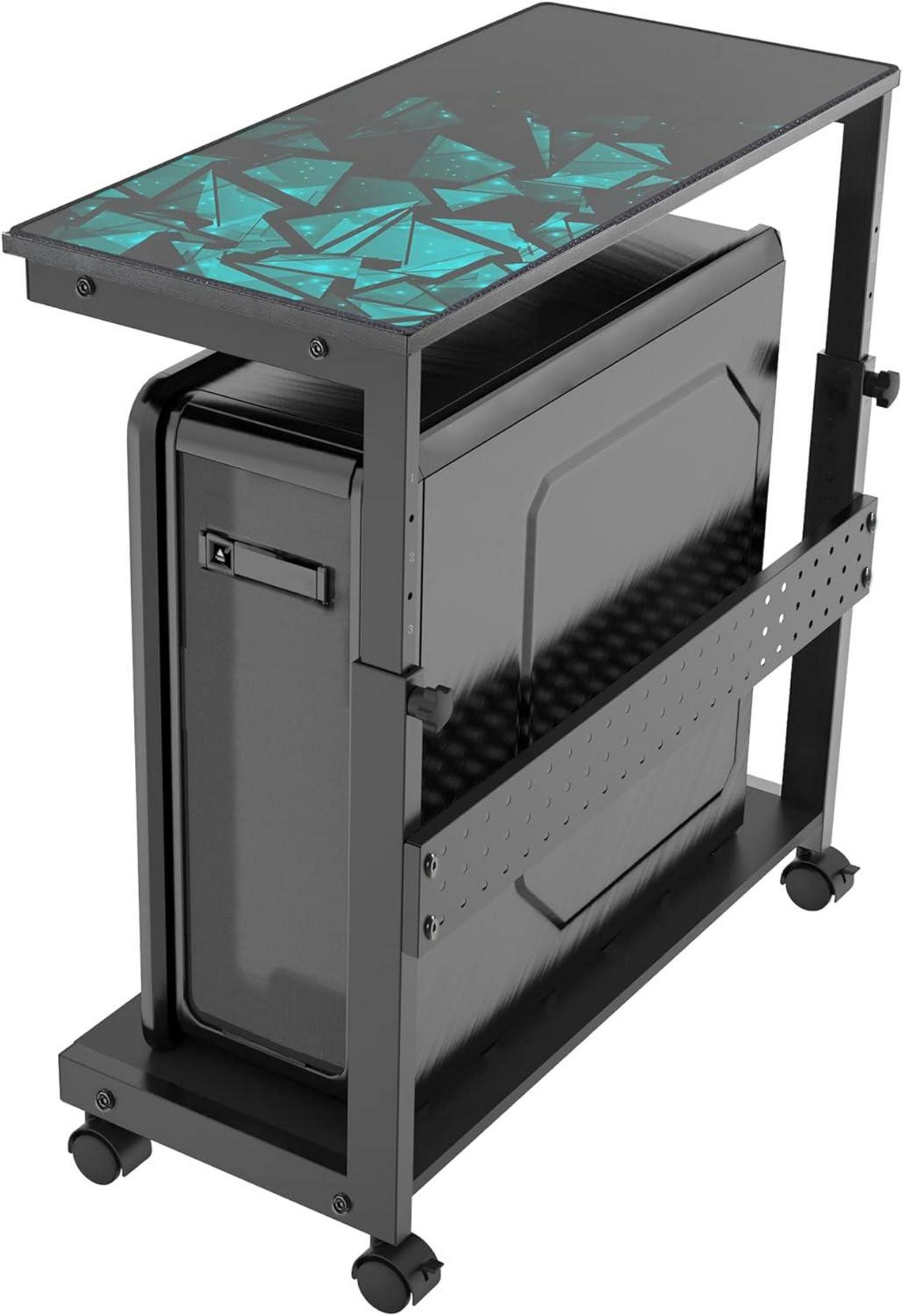 Höhenverstellbarer Computer Tower Ständer ATX-Gehäuse CPU Halter