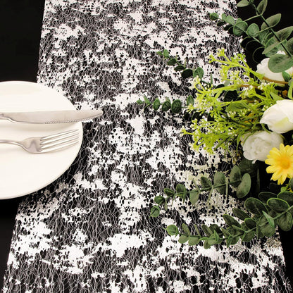 Glänzender Silber Tischläufer 29cm x 9m für Hochzeit Weihnachten Party