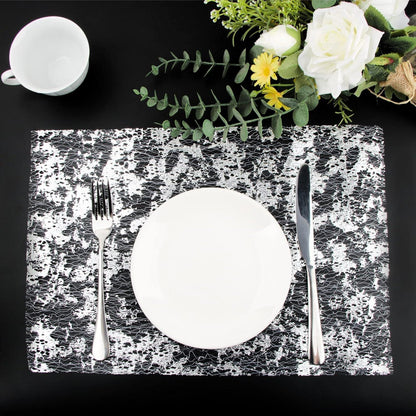 Glänzend Silber Tischläufer 29cm x 9m Polyester für Hochzeit Weihnachten Fest