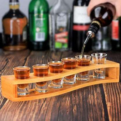 Schnapsgläser-Set 30ml 6 Stück Likör Shots Tequila Whisky Brandy Party