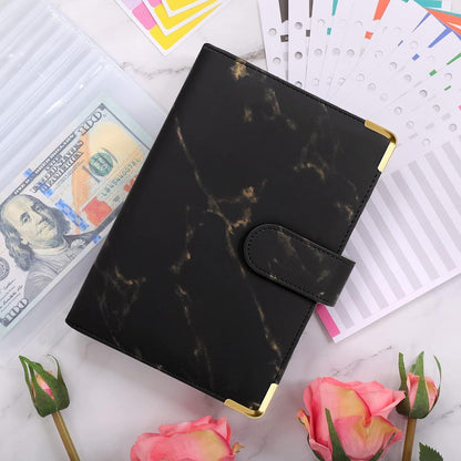 KONVINIT A6 Budget Binder Set mit Geldumschlägen und