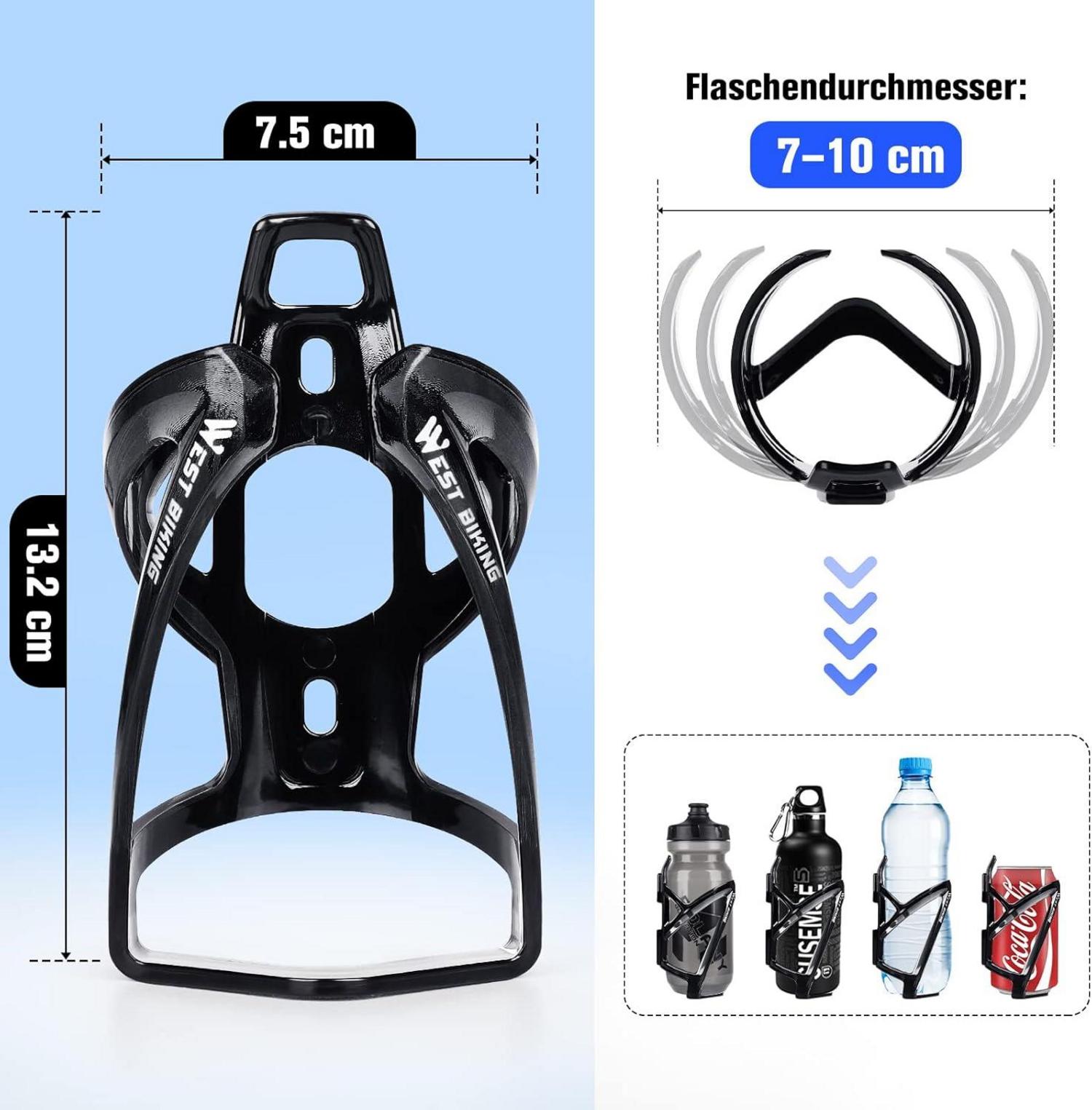 Fahrrad Flaschenhalter Trinkflaschenhalter leicht stabil