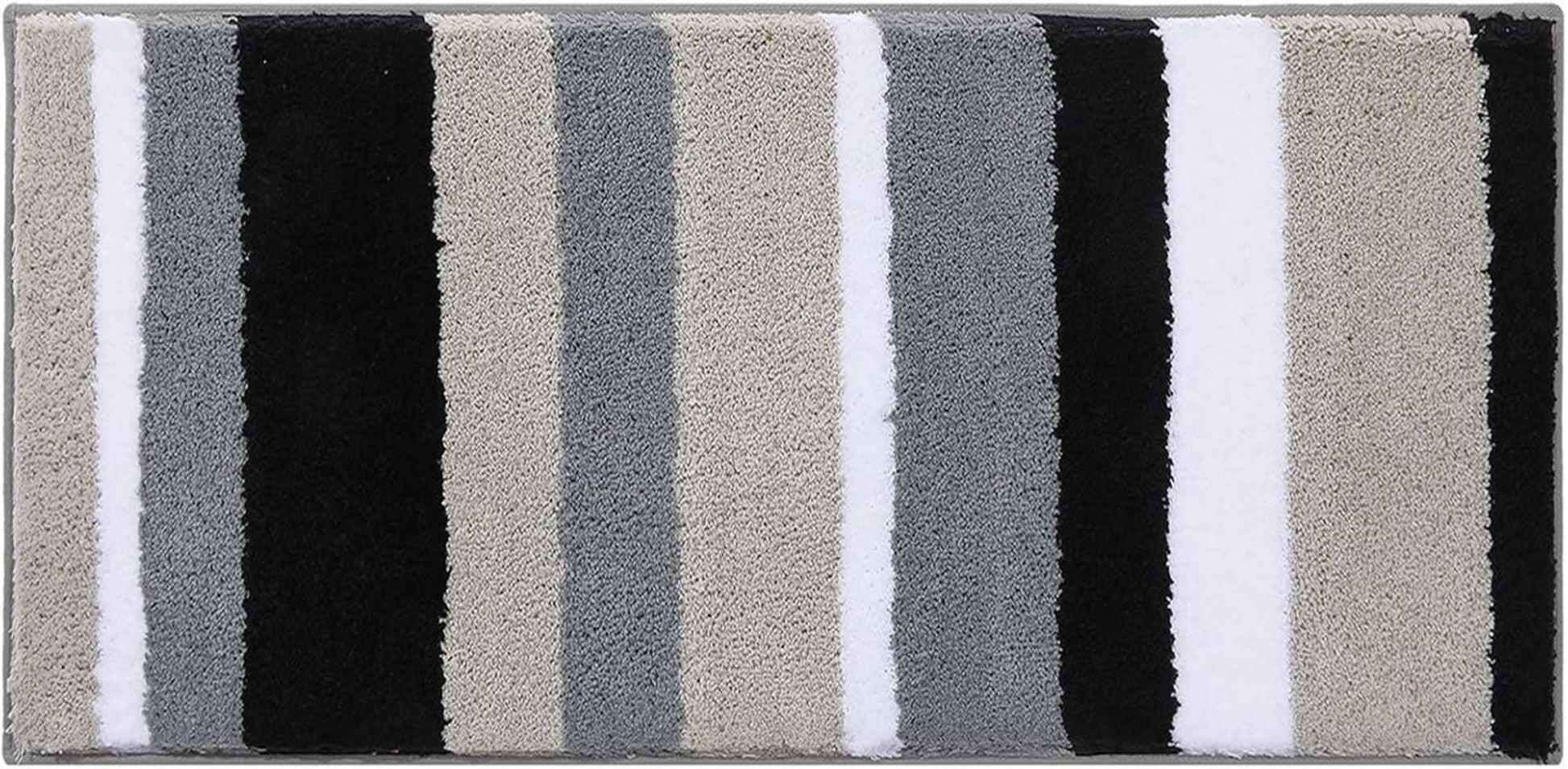 Badematte Hochflor Mikrofaser Saugfähig Rutschfest Maschinenwaschbar